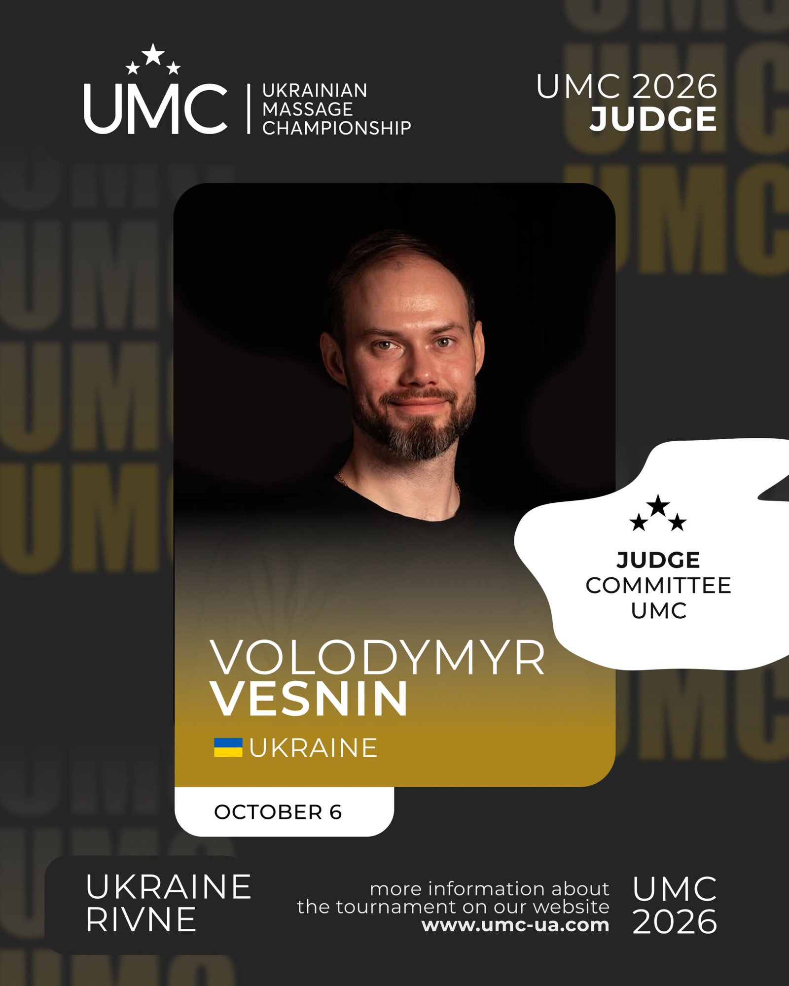 VOLODYMYR VESNIN 2026